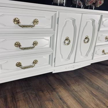 Beautiful Italian provincial dresser Credenza Console Solid Wood customizable color by TheDresserShoppe