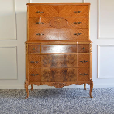 Customizable tall dresser french style - Item#1366 