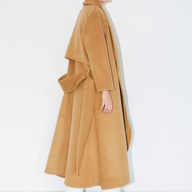 Camel Wool Trench Coat