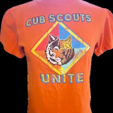 90’s Retro Auth Cub Scounts Unite T-Shirt Vtg by Cub Scouts