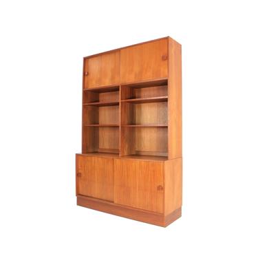 Mid Century Bookcase Display Cabinet by Domino Mobler Denmark 