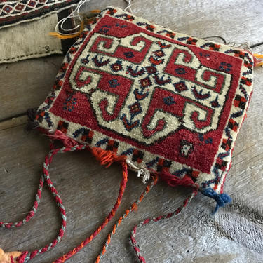 Vintage Ethnic Carpet Bag, Handmade Carpet Bag, Tribal, Vibrant Colors 