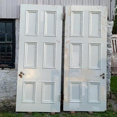Tall Solid White Farmhouse Door(s)