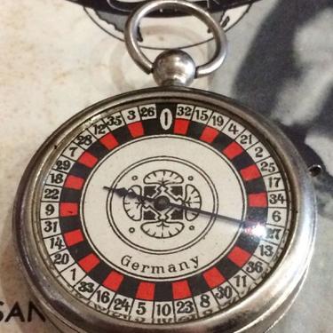 Rare Roulette Pocket Watch ca. 1940 German Working and in VGCondition