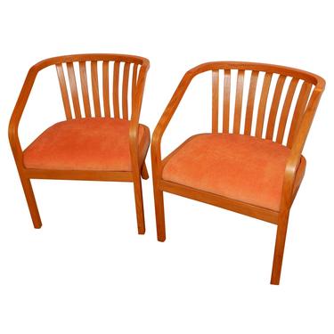 Outstanding Pair of Hand Crafted Danish Modern Chairs, c1970s