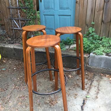 Vintage Bentwood Bar Stools - Pickup and delivery to selected cities 