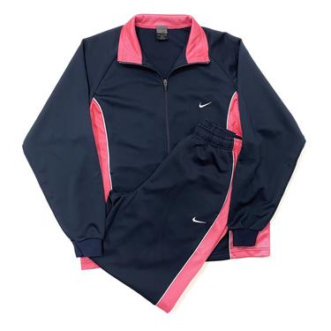 (XL/L) Nike Pink/Navy Tracksuit - 102020