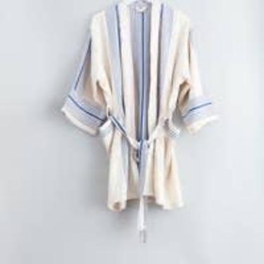 Royal Blue Hudson Short Robe