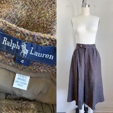 Vintage 1980s Ralph Lauren Wool Culotte / XS 