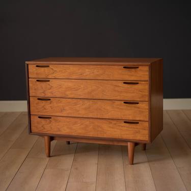 Vintage Danish Teak 4-Drawer Dresser Chest by Ib Kofod-Larsen 