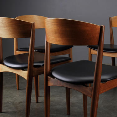 Jydsk Møbelindustri Danish Modern Dining Chairs -- A Set of 4 