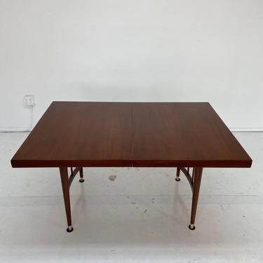 1950s Mid Century Dining Table With Extension 