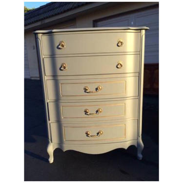 SAMPLE - Do not purchase - See description - Grey 9 drawer French Provincial Dresser, Nightstands, Changing Table, Buffet, Credenza 