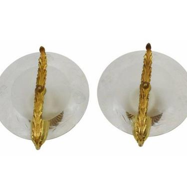 Mid-Century Italian Neoclassical Style Pair Of Wall Sconces 