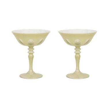 Coupe Glasses, Set of 2