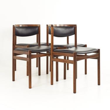 Sax Mobler Mid Century Danish Rosewood Dining Chairs - Set of 4 - mcm 