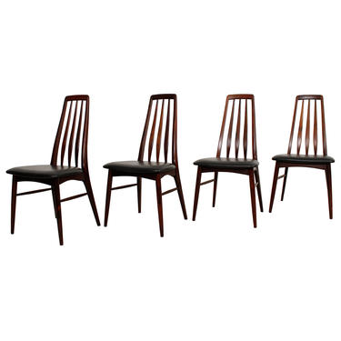 Set of 4 Koefoed Hornslet Danish Rosewood Dining Chairs