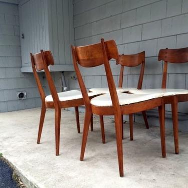 Set of (4) Midcentury Dining Chairs byDrexel