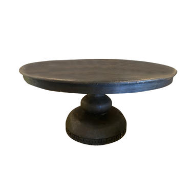 19th Century Round Gray Dining Table