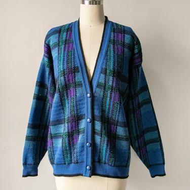 1990s Pendleton Wool Knit Cardigan Sweater S 