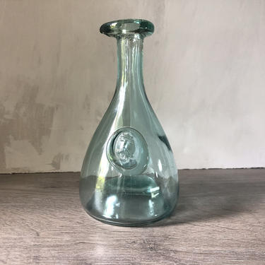 Vintage Holmegaard decanter, Holmegaard Danish  Glass Decanter Bottle by Ole Winther 