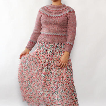 Blossom Crinkle Tea Skirt S-L