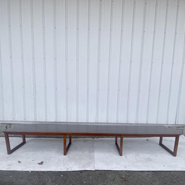 Long Mid-Century Modern Bench or Coffee Table 