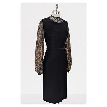 vintage 60s/70s velvet dress (Size: M)