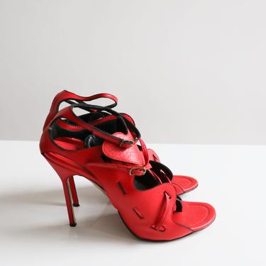 Manolo Blahnik Caged Sandals, Size 41 (FW)