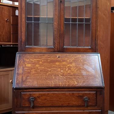Item #MA180 English Oak Bureau / Bookcase c.1910
