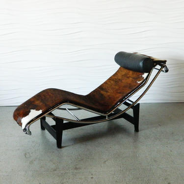 HA-C8074 LC4-style Cowhide Lounger
