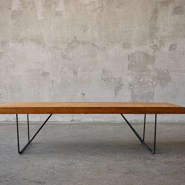 Luther Conover Table/Bench. 