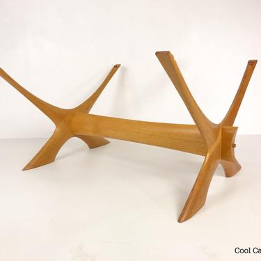 Swedish Modern Condor Coffee Table by Fredrik Schriever-Abeln for Örebro Glas (Frame Only) - *Please see description and shipping notes. 