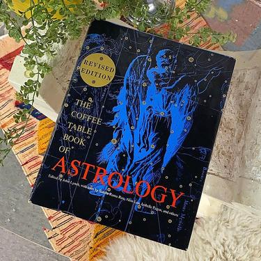 Vintage The Coffee Table Book of Astrology Retro 1960s Mid Century Modern + Zodiac + Hardback + Revised Edition + MCM Home and Table Decor 