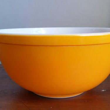 Orange Pyrex 403 Mixing Bowl 2 1/2 Quart 