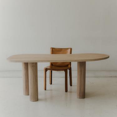 BLEACHED WALNUT DESK BY Claude Home