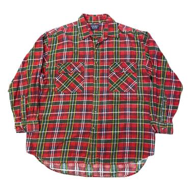 (L) Downings Red/Green Flannel 111821 RK