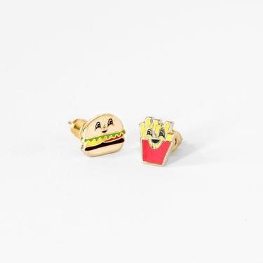 Yellow Owl Workshop - Burger &amp; Fries Earrings