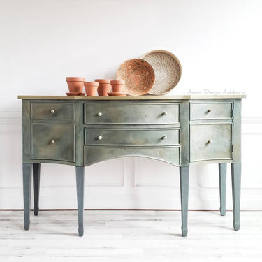 Sideboard, Buffet, Console, Stone Finish, Painted Sideboard, Modern Sideboard 
