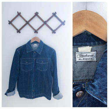 Vintage 70s Madewell Dark Denim Jacket Small/Medium 