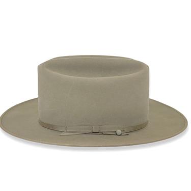 Vintage 1960s BRADFORD Western Hat ~ 7 1/8 ~ Cowboy ~ Open Road Clone ~ Fur Felt Fedora ~ Thin Ribbon 