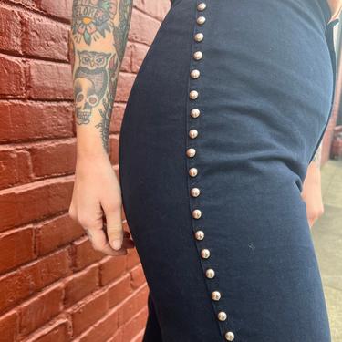 Roncelli studded bell bottoms