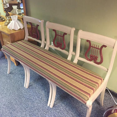 Antique chair bench by AgentUpcycle