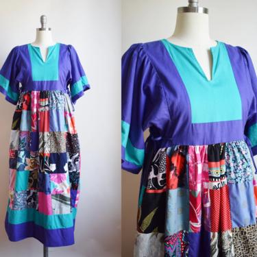 Vintage Patchwork Quilt Dress | S/M 