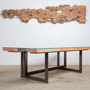 Burled Maple Air Canyon Dining Table 