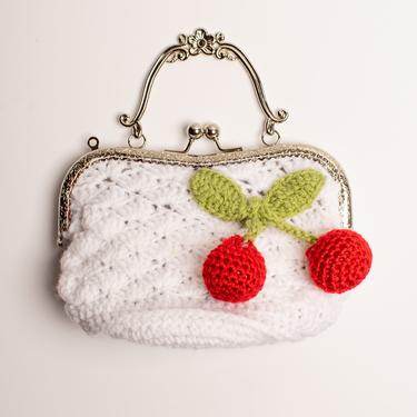 Crochet Cherry Handbag