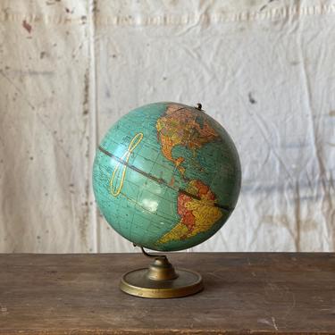 Vintage Crams 10 1/2” Terrestrial Globe by NorthGroveAntiques