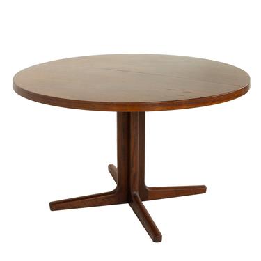 Ib Kofod Larsen for Faarup Mobelfabrik Mid Century Rosewood Dining Table With 2 Leaves - mcm 