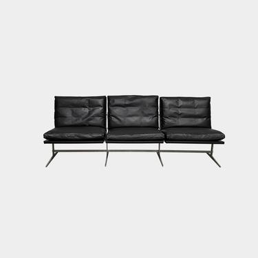 BO 563 Three Seat Leather sofa by Preben Fabricius & Kastholm