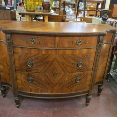Vintage Antique French style walnut chest/ buffet
